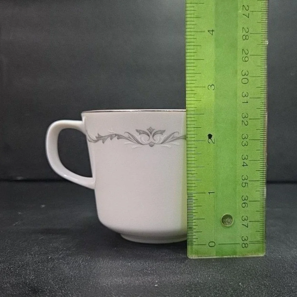 Signature Collection Petite Bouquet Cup & Saucers #114, Set of 2, Vtg Fine China